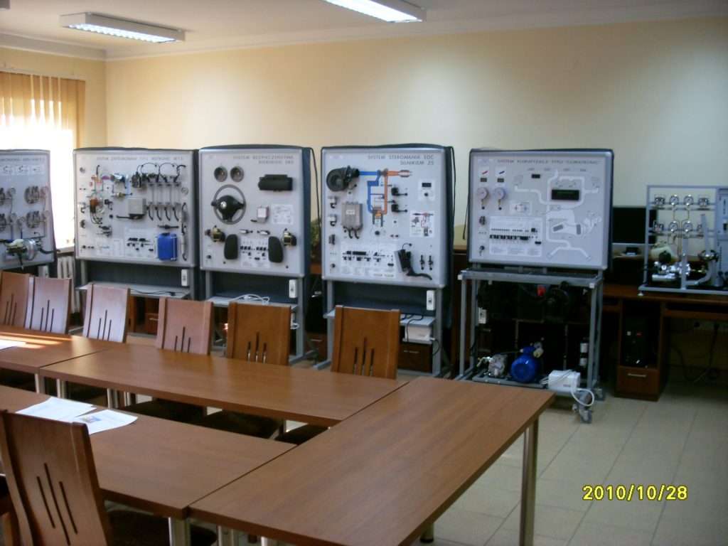 Wyposażenie sal PCKZ w Łańcucie