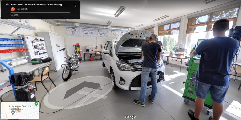 Uczniowie PCKZ podczas zajęć