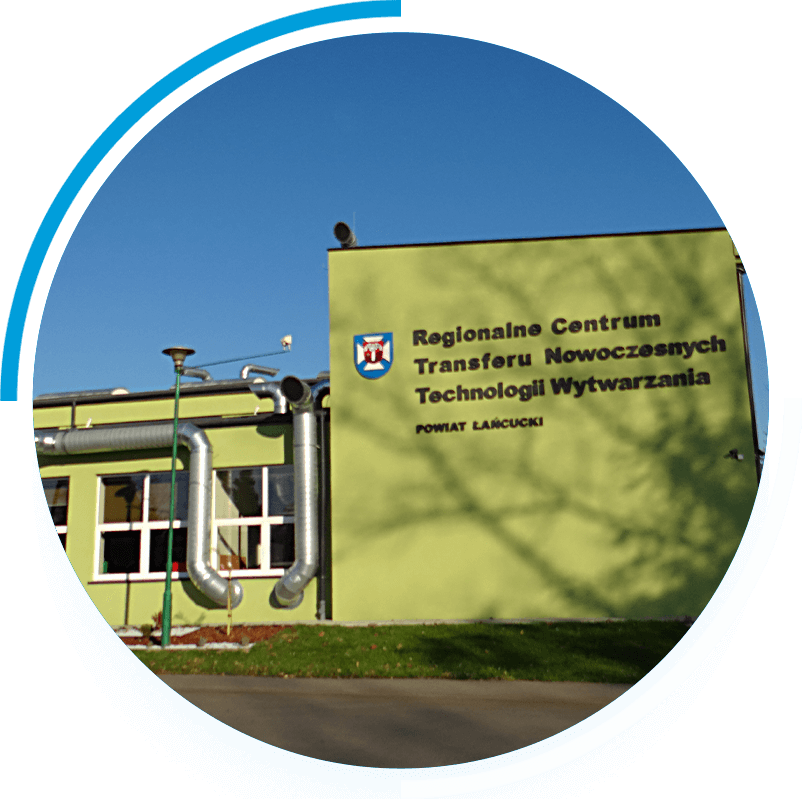 Budynek Powiatowego Centrum Kształcenia Zawodowego w Łańcucie